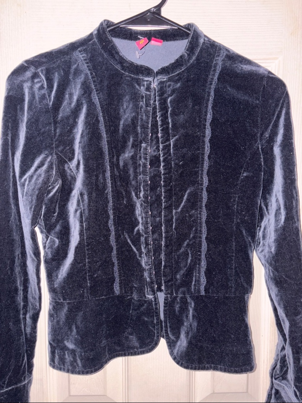 SO Black Velvet Bomber Jacket
